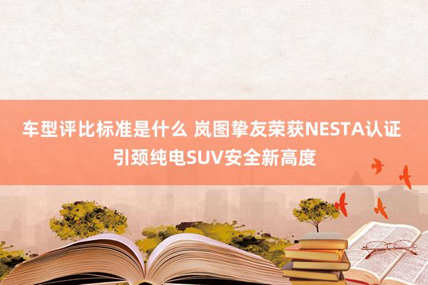 车型评比标准是什么 岚图挚友荣获NESTA认证 引颈纯电SUV安全新高度